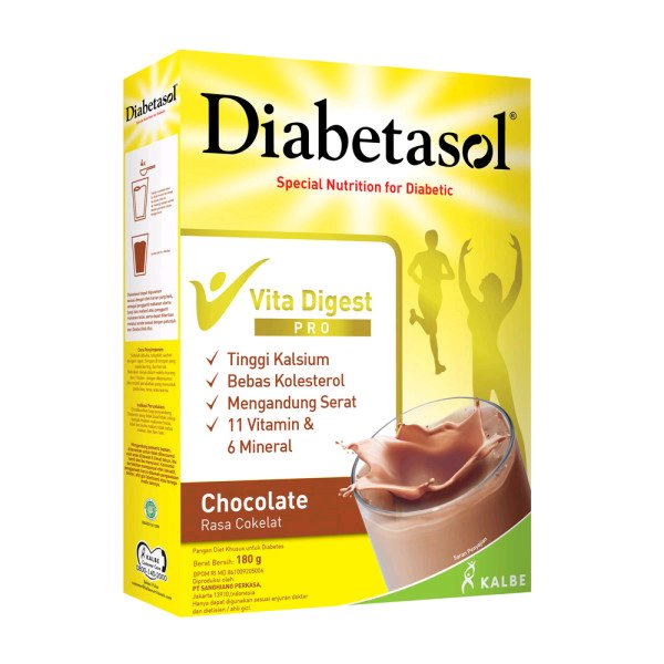 DIABETASOL CHOCOLATE 180G